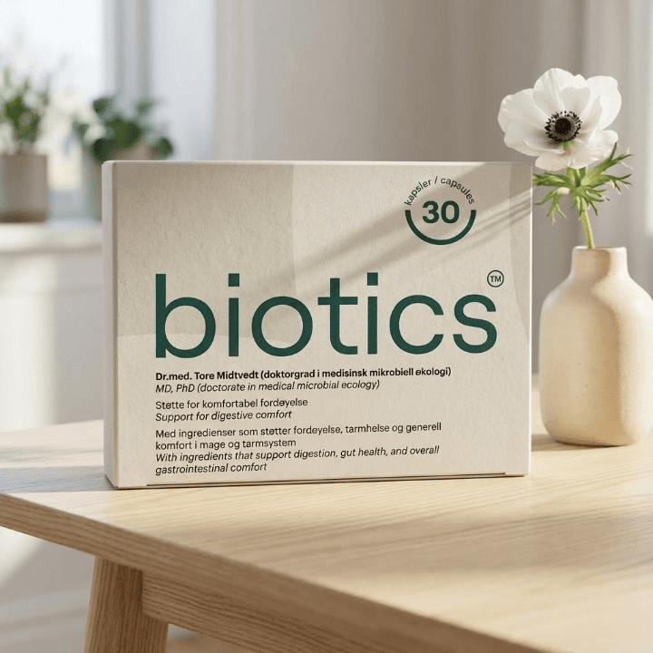 Envase de Biotics