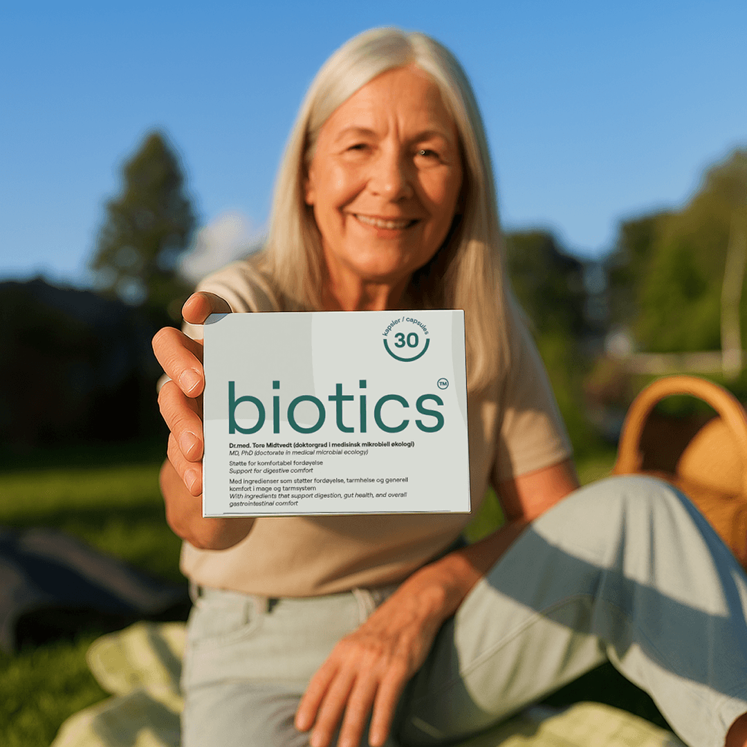 Mujer con Biotics